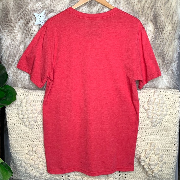 Red Budweiser Short Sleeve T-Shirt - Picture 3 of 3